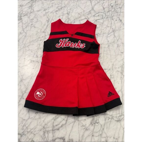 adidas Other - Adidas Atlanta Red Hawks Basketball Cheer Dress Sz 3T NWOT